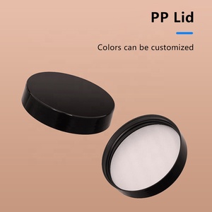 1oz & 2oz rõ ràng Pet nhựa Vòng lọ mỹ phẩm với vít trên nắp mặt cơ thể hộp đựng kem - Product Image 2