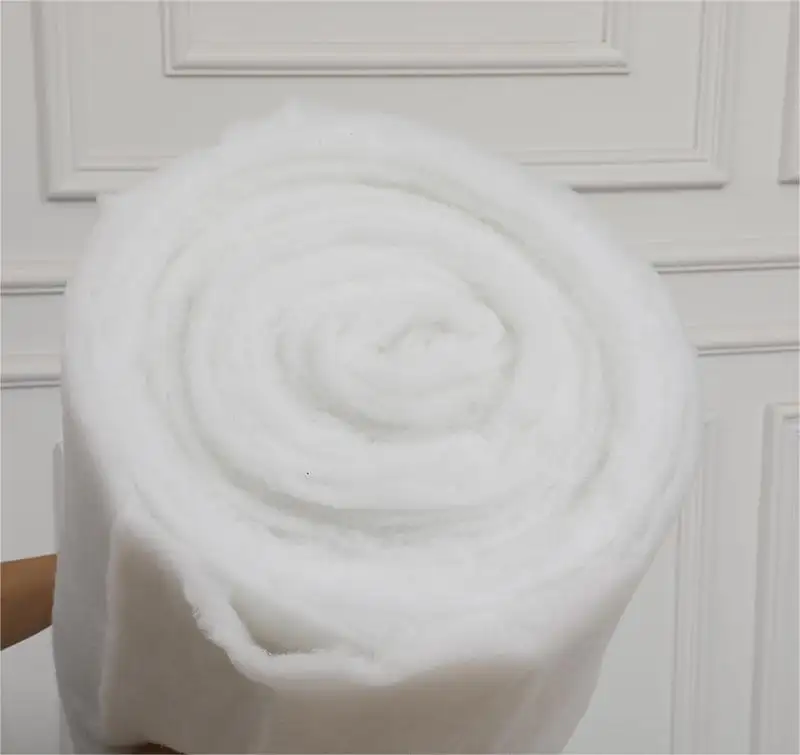 Christmas Snow Blanket roll Indoor Snow Blanket Artificial Cotton Holiday Decorating Snow