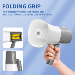 Ngoài Trời Tiện Dụng Loa Di Động Nhựa Bóng Đá Fan <span class=keywords><strong>Megaphone</strong></span> Loa Với Bluetooth - Product Image 2