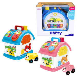 Jouet éducatif Montessori Maison musicale bilingue - Jouet interactif parent-enfant pour bébés et enfants avec miroir et apprentissage phonétique - Product Image 6
