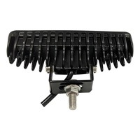 Feu de signalisation LED clignotant pour chariot élévateur, 18W, bleu/rouge, IP67, haute luminosité, DC10-80V, lumière latérale de zone, clignotant ou constant, deux modes
