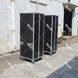 Estuche para mercancía con capacidad para 20 cajones de cubo de leche Estuche estilo ATA con ruedas Dolly - Product Image 6