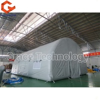 Tente de sport gonflable géante, dôme transparent, couverture de piscine, imperméable, chapiteau, pour fête, g