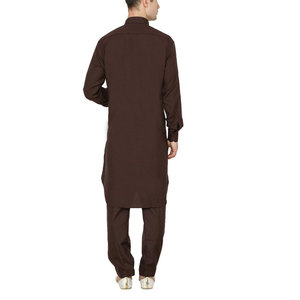 Fournisseur direct d'usine, shalwar kameez pour hommes en tissu solide, cousu, fabrication en usine, prix bas, shalwar kameez pour hommes 2025 - Product Image 3