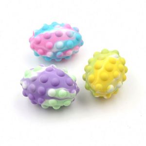 Hot Sale Olive Shape <b>Small</b> Size and Light <b>Weight</b> Decompression Tool 3D Anti-Pressure Ball - Product Image 2