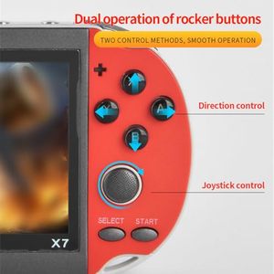 Consola de juegos portátil de 7 pulgadas con pantalla HD, reproductor de juegos retro, 10000 juegos integrados, dispositivo de juego portátil multissistema - Product Image 5