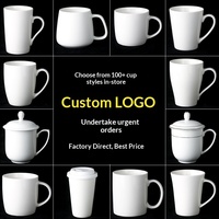Mug en céramique couleur unie avec logo personnalisé, texte gravé, promotion publicitaire hôtelière, finition mate, style chinois