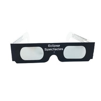 Lunettes d'éclipse solaire en papier pour l'observation du soleil