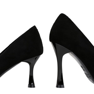 3767-A1 European American Style Fashionable Simple Slimming High-heeled Shoes Stiletto Heel Shallow Mouth Pointed Toe <strong>Pumps</strong> - Product Image 3