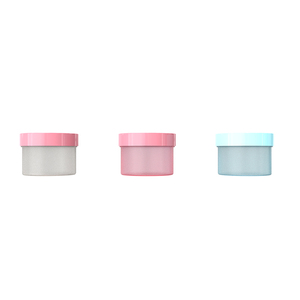 Chất Lượng Cao Bao Bì Mỹ Phẩm <span class=keywords><strong>Acrylic</strong></span> Jar Rỗng Nhựa Vòng Mặt Kem Container Nhựa PP Rõ Ràng Frosted Jar Với Nắp - Product Image 1