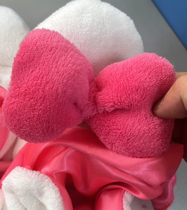 <span class=keywords><strong>Bonnet</strong></span> <span class=keywords><strong>Panda</strong></span> Bear fait à la main en satin de soie et faux-cachemire cheveux sommeil animal chapeau chaud luxe <span class=keywords><strong>bonnet</strong></span> de sommeil en peluche avec conception personnalisée - Product Image 6