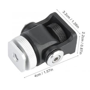 Soporte de Cámara de Liberación Rápida con Montura de Tornillo de Aleación de Aluminio 1/4-20 con Llave Hexagonal - Product Image 3
