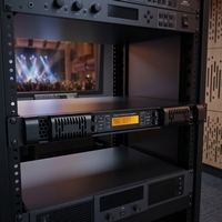 Amplificateur de puissance audio 4 canaux 1600W, système de son numérique de classe D pour église, salle de réunion, théâtre, KTV, bar