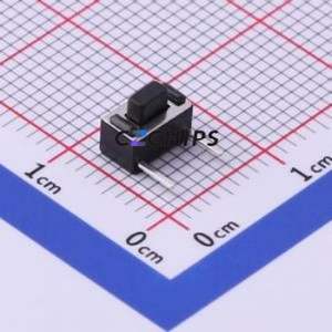 K2-1101DF-C4DW-01 Tactile Switch Through hole Component (THT) Switch 2.5N Right Angle Insert 6mm 3.3mm - Product Image 1