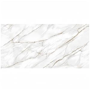 Losa de piedra Artificial pulida de 3200mm x 1600mm, tinta 3D impresa, 18mm-30mm de espesor, encimeras de tocador, tapas de mesa - Product Image 1