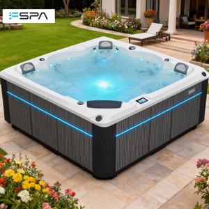 Vasca <span class=keywords><strong>Idromassaggio</strong></span> Esterna Balboa per 5 Persone, Moderna, Autoportante, Ecologica, in Acrilico, di Alta Qualità, con Massaggio e Scarico, per Casa e <span class=keywords><strong>Hotel</strong></span> - Product Image 5
