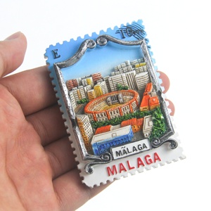 Usine personnalisé Sublimation 3D polyrésine Malaga réfrigérateur aimant pays ville réfrigérateur aimants pour <span class=keywords><strong>voyage</strong></span> Souvenir - Product Image 6