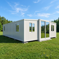 Maison Extensible 20' 40' Préfabriquée Modulaire Pliable Installation Rapide 1-5 Chambres pour Habitation et Travail – Maisonnette Australienne