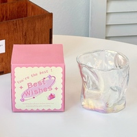 Verres torsadés en verre de haute qualité, design original, coffret cadeau, idéal pour les cadeaux de mariage pour les demoiselles d'honneur
