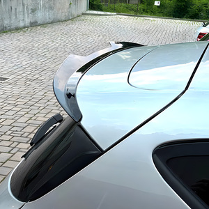 Alerón Trasero para Fiesta Mk8, Negro Brillante con Textura de Fibra de Carbono, ABS, Ford 2017-24 - Product Image 2