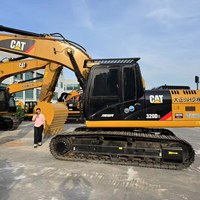 Excavatrice Caterpillar 320D d'occasion - Haute qualité, faible nombre d'heures de travail, CAT 320D