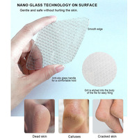 Professionnel Main Pieds Exfoliant Broyeur Pédicure Outils Peau Morte Callus Remover Nano Verre Pied Lime