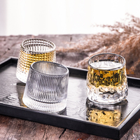 Ins Diamant Design Tasse Corps En Verre Vaisselle Verres Sans Plomb Pour Party Bar Casino Discothèque Rotatif Whisky Tasse À Vin Verre