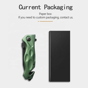 ポケットナイフ3Cr13ブレードマルチ折りたたみ式カッターとガラスブレーカ付き - Product Image 6