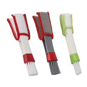 Window Blind Cleaner Duster Brush with Microfiber Sleeves Cleaning Tools for Shutters Air Conditioner Dust