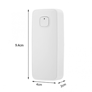 WLAN-Wassersensor-Detektor mit 80dB Alarm, Tuya-App-Benachrichtigung, Batteriebetrieb und 1 Meter Detektionskabel für Leckagen - Product Image 4