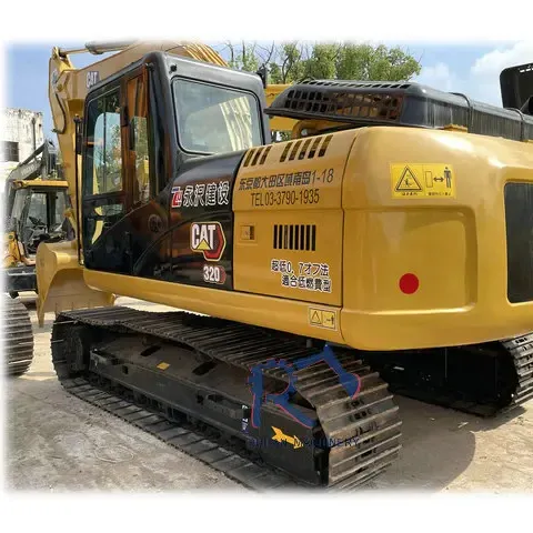 High-quality Second-hand excavator CAT320D2 group 2 excavator construction hydraulic equipment Caterpillar 20 tons excavator