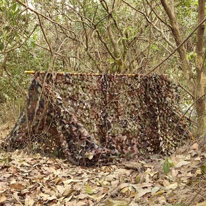 Red de camuflaje ignífuga para exteriores, tela de nailon con estampado de camuflaje y malla fina - Product Image 6
