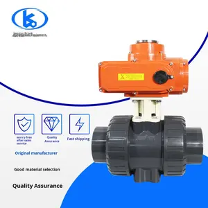 जल खाद्य चिकित्सा Q961F-10S लिए विस्फोट-प्रूफ इलेक्ट्रिक अपc/प्लास्टिक बॉल वाल्व त्वरित-फिट कनेक्शन - Product Image 5