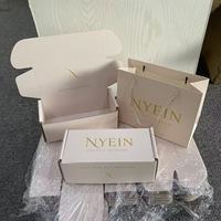 Boîtes d'expédition personnalisées avec logo pour emballages cadeaux, cartons pour brownies, boîtes d'expédition pour vêtements et boîtes en carton kraft durable