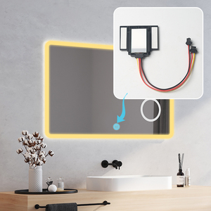 Dc12v/24V Kích thước nhỏ Led Flow <span class=keywords><strong>Light</strong></span> Strip Gương đơn sắc 5A 60 Wát cảm ứng thông minh cảm biến chuyển đổi quy nạp thiết bị chuyển mạch cho phòng tắm - Product Image 5