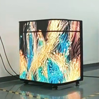 Layar LED Video Meja Resepsionis Harga Terbaik, Meja DJ Smart Bar, Poster Pameran, Booth DJ, Layar LED Lengkung dengan Roda