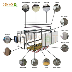 Kits <span class=keywords><strong>de</strong></span> Construcción Rápida <span class=keywords><strong>de</strong></span> Casas Metálicas Tipo Barndominium - Taller con Estructura <span class=keywords><strong>de</strong></span> Acero Resistente a Terremotos y Espacio Residencial - Product Image 3
