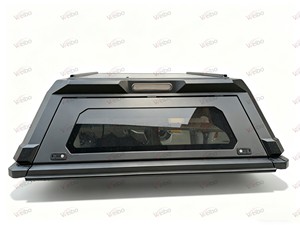 Accesorios para camionetas 4x4, cubierta rígida de acero inoxidable para la caja de la camioneta, bandeja de aluminio y toldo para Hilux Revo 2015+ - Product Image 3