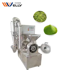 Pulverizador de semillas de azúcar de grano grueso en polvo de fruta seca de trigo de acero inoxidable, máquina de molienda de harina de arroz y maíz