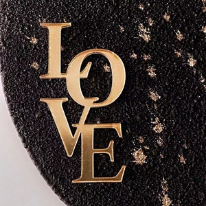 ท็อปเปอร์เค้กอะคริลิค รูปน้ำผึ้งและความหวาน สำหรับตกแต่งเค้กวันเกิดและวันวาเลนไทน์ - Product Image 4