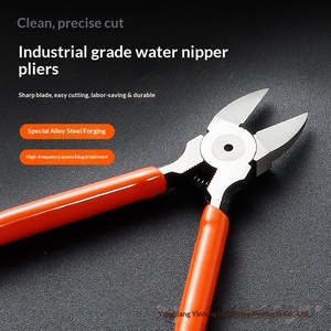 Pince coupante en plastique Jianpai, pince coupante pour électricien, pince inclinée de qualité industrielle, pince à pointe inclinée décalée, à extrémité ouverte - Product Image 1