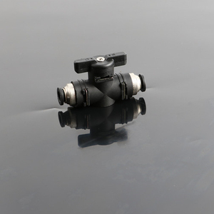 Válvula de control de flujo manual de plástico de 6 mm para generador de <span class=keywords><strong>CO2</strong></span> DIY, tubo de aire rápido para sistema de <span class=keywords><strong>CO2</strong></span> en acuarios - Product Image 6