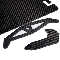 Grandes plaques en fibre de carbone standard d'usine ps5 plaques en fibre de carbone pour console