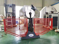 Testeur d'impact Charpy semi-automatique professionnel à pendule métallique avec affichage numérique 150J 300J