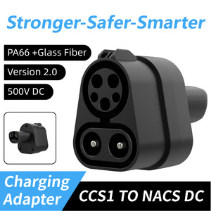 CCS1ไปยัง nacs EV อะแดปเตอร์เชื่อมต่อ DC 300A 1000V สำหรับรุ่น3/x/y <span class=keywords><strong>CCS</strong></span> Combo 1เพื่อ <span class=keywords><strong>Tesla</strong></span> ชาร์จอย่างรวดเร็วได้รับการรับรอง TUV - Product Image 3