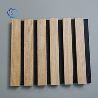 Panneau Acoustique en Bois Style Murale pour Bureau, Design Moderne, Écologique, Prix Usine, Fournisseur de Panneaux en Bois pour Cloisons de Bureau