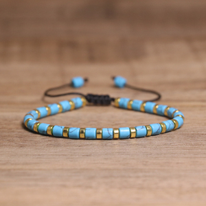 Bracelet délicat en perles <span class=keywords><strong>de</strong></span> <span class=keywords><strong>pierre</strong></span> naturelle 4 mm, œil <span class=keywords><strong>de</strong></span> tigre, fait main, tissé, pierres précieuses, bracelet <span class=keywords><strong>de</strong></span> guérison en cristal pour femmes - Product Image 1