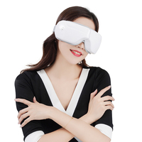 Masseur oculaire électrique intelligent EMOKA avec contrôle de la minuterie, compression thermique et soulagement du stress pour la relaxation sous les yeux