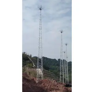 roof top lightning rod protection tower