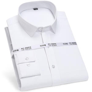 RNSHANGER, camisas <span class=keywords><strong>de</strong></span> vestir <span class=keywords><strong>de</strong></span> fibra <span class=keywords><strong>de</strong></span> bambú <span class=keywords><strong>de</strong></span> manga larga para hombre, camisas <span class=keywords><strong>de</strong></span> trabajo con logotipo personalizado para oficina social <span class=keywords><strong>de</strong></span> negocios <span class=keywords><strong>de</strong></span> primavera - Product Image 2